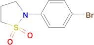 2-(4-Bromophenyl)isothiazolidine 1,1-dioxide