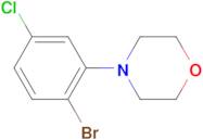4-(2-Bromo-5-chlorophenyl)morpholine