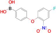 (4-(4-Fluoro-2-nitrophenoxy)phenyl)boronic acid