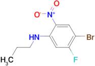 4-Bromo-5-fluoro-2-nitro-N-propylaniline