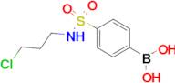 (4-(N-(3-Chloropropyl)sulfamoyl)phenyl)boronic acid