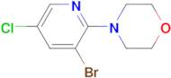 4-(3-Bromo-5-chloropyridin-2-yl)morpholine