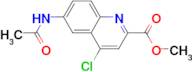 Methyl 6-acetamido-4-chloroquinoline-2-carboxylate