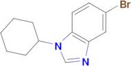 5-Bromo-1-cyclohexyl-1H-benzo[d]imidazole
