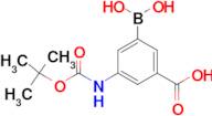 3-Borono-5-((tert-butoxycarbonyl)amino)benzoic acid