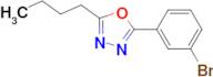 2-(3-Bromophenyl)-5-butyl-1,3,4-oxadiazole
