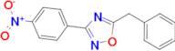 5-Benzyl-3-(4-nitrophenyl)-1,2,4-oxadiazole