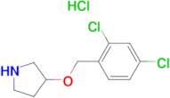 3-((2,4-Dichlorobenzyl)oxy)pyrrolidinehydrochloride