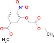 Methyl 3-(2-ethoxy-2-oxoethoxy)-4-nitrobenzoate