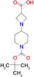 1-(1-(tert-Butoxycarbonyl)piperidin-4-yl)azetidine-3-carboxylic acid