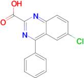 6-Chloro-4-phenylquinazoline-2-carboxylic acid