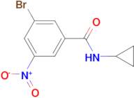 3-Bromo-N-cyclopropyl-5-nitrobenzamide