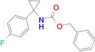 Benzyl (1-(4-fluorophenyl)cyclopropyl)carbamate