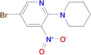 5-Bromo-3-nitro-2-(piperidin-1-yl)pyridine