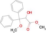 Methyl 2-hydroxy-3-methoxy-3,3-diphenylpropanoate