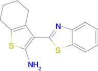 3-(Benzo[d]thiazol-2-yl)-4,5,6,7-tetrahydrobenzo[b]thiophen-2-amine