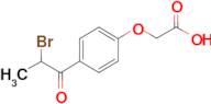 2-(4-(2-Bromopropanoyl)phenoxy)acetic acid