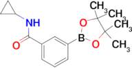 N-Cyclopropyl-3-(4,4,5,5-tetramethyl-1,3,2-dioxaborolan-2-yl)benzamide