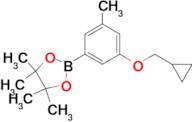 2-(3-(Cyclopropylmethoxy)-5-methylphenyl)-4,4,5,5-tetramethyl-1,3,2-dioxaborolane