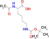 (S)-2-Acetamido-6-((tert-butoxycarbonyl)amino)hexanoic acid