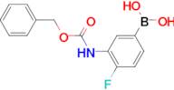 (3-(((Benzyloxy)carbonyl)amino)-4-fluorophenyl)boronic acid