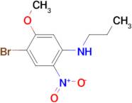 4-Bromo-5-methoxy-2-nitro-N-propylaniline