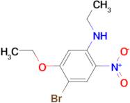 4-Bromo-5-ethoxy-N-ethyl-2-nitroaniline