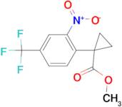 Methyl 1-(2-nitro-4-(trifluoromethyl)phenyl)cyclopropanecarboxylate