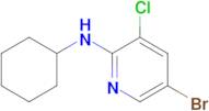 5-Bromo-3-chloro-N-cyclohexylpyridin-2-amine