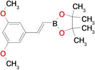 (E)-2-(3,5-Dimethoxystyryl)-4,4,5,5-tetramethyl-1,3,2-dioxaborolane