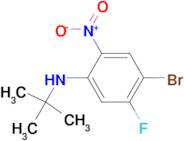 4-Bromo-N-(tert-butyl)-5-fluoro-2-nitroaniline