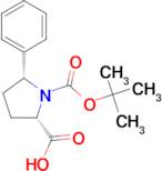 (2S,5R)-1-(tert-Butoxycarbonyl)-5-phenylpyrrolidine-2-carboxylic acid