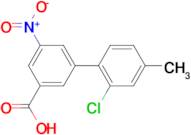 2'-Chloro-4'-methyl-5-nitro-[1,1'-biphenyl]-3-carboxylic acid