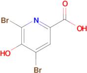 4,6-Dibromo-5-hydroxypicolinic acid