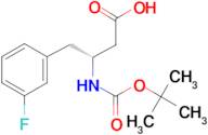 (R)-3-((tert-Butoxycarbonyl)amino)-4-(3-fluorophenyl)butanoic acid