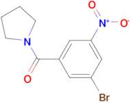 (3-Bromo-5-nitrophenyl)(pyrrolidin-1-yl)methanone