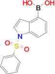 (1-(Phenylsulfonyl)-1H-indol-4-yl)boronic acid