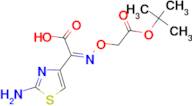 (Z)-2-(2-Aminothiazol-4-yl)-2-(tert-butoxycarbonylmethoxyimino)acetic acid