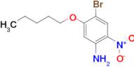 4-Bromo-2-nitro-5-(pentyloxy)aniline