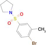 1-((4-Bromo-3-methylphenyl)sulfonyl)pyrrolidine