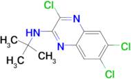 N-(tert-Butyl)-3,6,7-trichloroquinoxalin-2-amine