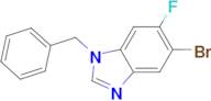 1-Benzyl-5-bromo-6-fluoro-1H-benzo[d]imidazole