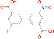 5-Fluoro-5'-nitro-[1,1'-biphenyl]-3,3'-dicarboxylic acid