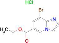 Ethyl 8-bromoimidazo[1,2-a]pyridine-6-carboxylatehydrochloride