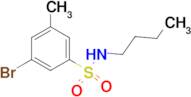 3-Bromo-N-butyl-5-methylbenzenesulfonamide