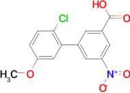 2'-Chloro-5'-methoxy-5-nitro-[1,1'-biphenyl]-3-carboxylic acid