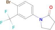 1-(4-Bromo-3-(trifluoromethyl)phenyl)pyrrolidin-2-one