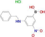 (3-(Benzylamino)-5-nitrophenyl)boronic acidhydrochloride