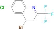 4-Bromo-6-chloro-2-(trifluoromethyl)quinoline