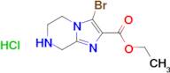 Ethyl 3-bromo-5,6,7,8-tetrahydroimidazo[1,2-a]pyrazine-2-carboxylate hydrochloride